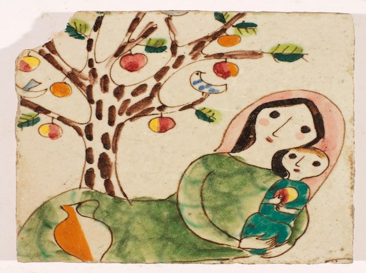   Maternità, G. Gambone (riggiola anni 30-40)
