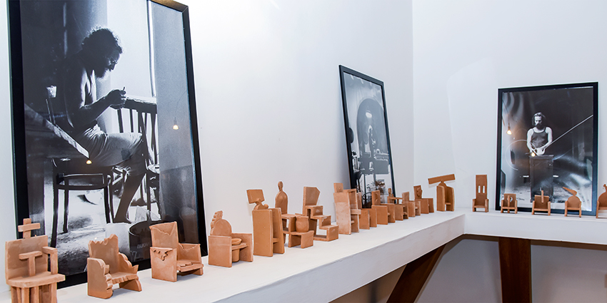 Esposizione nell'ambito della mostra