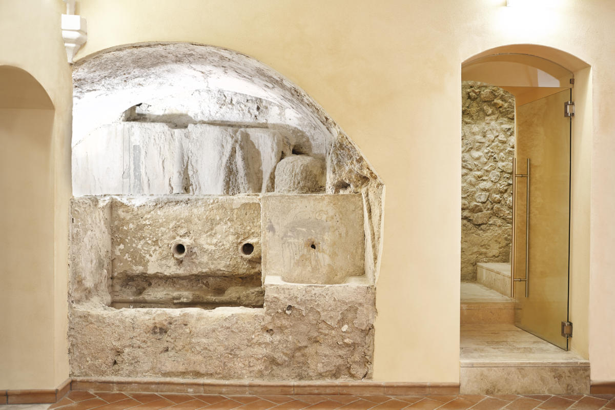 Resti dell'antico refettorio