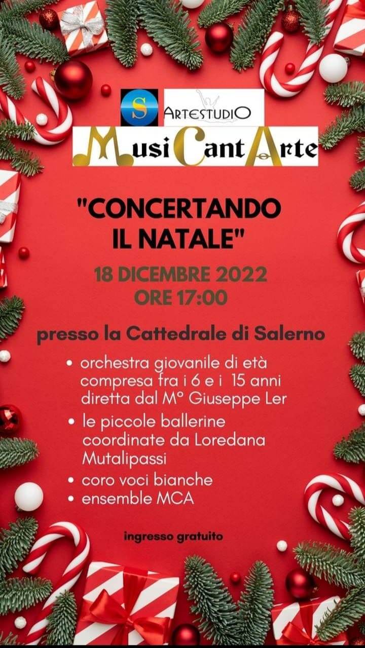 Locandina Concertando il Natale